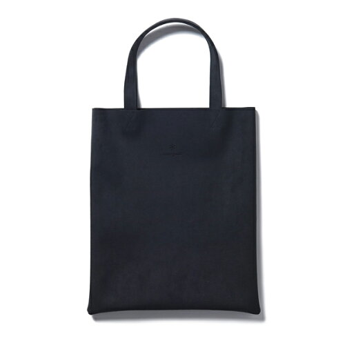 JAN 4550648017978 スノーピーク snow peak Vegan Leather Tote Bag One Black AC-24AU403BK 株式会社スノーピーク スポーツ・アウトドア 画像