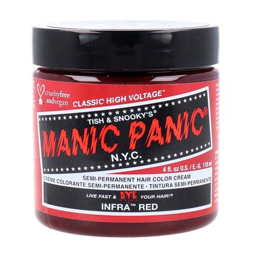 JAN 4560108891628 MANIC PANIC マニックパニック ヘアカラー インフラレッド 日本ケミコス株式会社 美容・コスメ・香水 画像