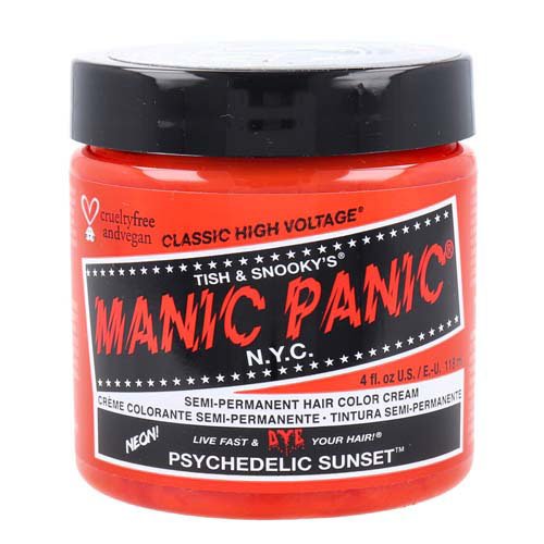 JAN 4560108893844 MANIC PANIC（マニックパニック）ヘアカラー　サイケデリックサンセット 日本ケミコス株式会社 美容・コスメ・香水 画像