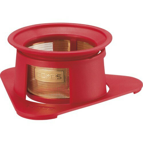 JAN 4560132473319 コレス シングルカップゴールドフィルター レッド(1コ入) 株式会社大石アンドアソシエイツ キッチン用品・食器・調理器具 画像