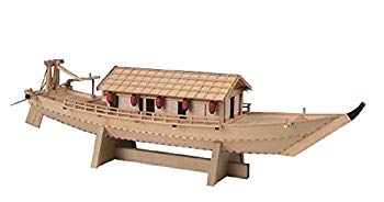 JAN 4560134351585 ウッディジョー 1/24 木製模型 屋形船 木製組立キット 株式会社ウッディ ジョー ホビー 画像
