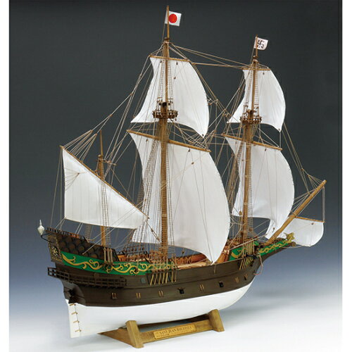 JAN 4560134351622 ウッディジョー 1/80 木製帆船模型 サン・ファン・バウティスタ SANT JUAN BAUTISTA 木製組立キット 株式会社ウッディ ジョー ホビー 画像