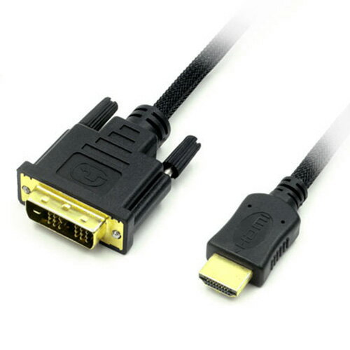 JAN 4560138233047 ルーメン HDMI A・オス - DVI-D 24ピン デジタル接続変換ケーブル 1m LDC-HDV10 株式会社ルーメン パソコン・周辺機器 画像
