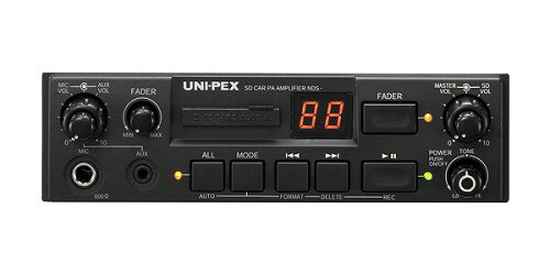 JAN 4560142101059 ユニペックス UNI-PEX NDS-104A SDレコーダー付車載アンプ ユニペックス株式会社 TV・オーディオ・カメラ 画像