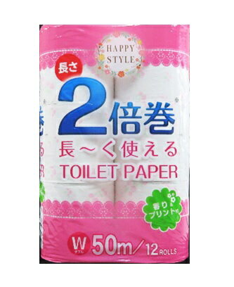 JAN 4560154693719 アスト 2倍巻トイレットペーパーダブル 12R アスト株式会社 日用品雑貨・文房具・手芸 画像