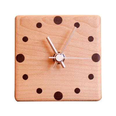 JAN 4560157622938 ヤマト工芸 置時計 MUKUMARU-table clock- YK15-003-N メイプル 有限会社やまず本舗 インテリア・寝具・収納 画像