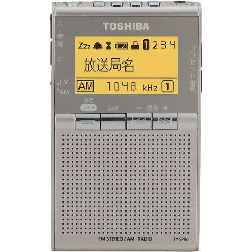 JAN 4560158875388 TOSHIBA ワイドFM/AMポケットラジオ TY-SPR6(N) 東芝エルイートレーディング株式会社 TV・オーディオ・カメラ 画像