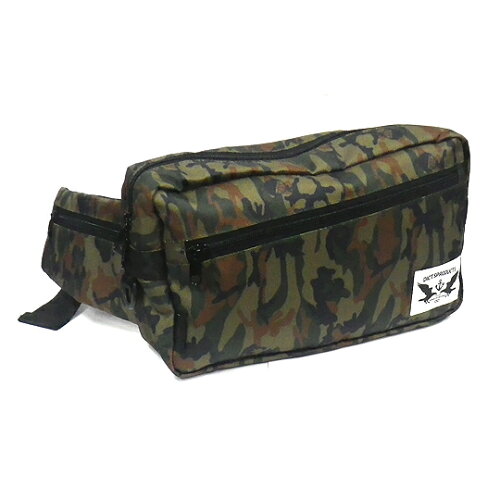 JAN 4560192421459 DICTS/ディクツ　CAMO BODY BAG/カモボディーバッグ　ウエストバッグ　＃カモフラージュ 有限会社サンカーク スポーツ・アウトドア 画像