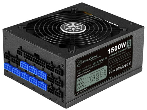 JAN 4560214566410 SilverStone｜シルバーストーン SST-ST1500-TI 1500W /ATX /Titanium 有限会社イッセイ工業 パソコン・周辺機器 画像