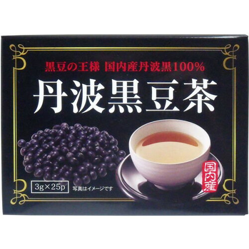 JAN 4560256051530 丹波黒豆茶(3g*25袋入) 株式会社HIKARI 水・ソフトドリンク 画像