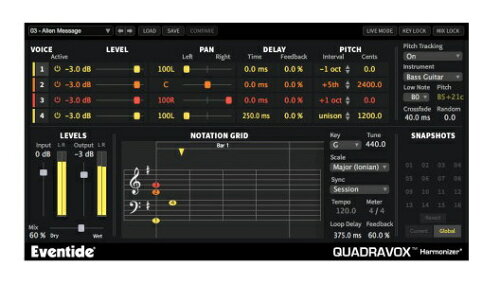 JAN 4560263763259 Eventide QUADRAVOX タックシステム株式会社 パソコン・周辺機器 画像