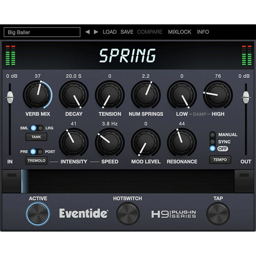 JAN 4560263767516 Spring Reverb オンライン納品 Eventide タックシステム株式会社 パソコン・周辺機器 画像