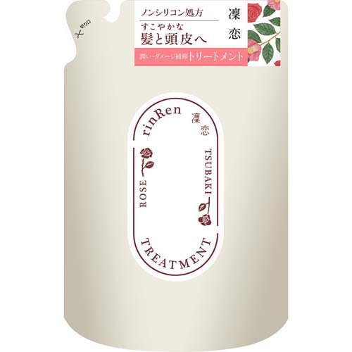 JAN 4560278228095 凜恋 レメディアル トリートメント ローズ＆ツバキ 詰め替え(400ml) 株式会社ビーバイイー 美容・コスメ・香水 画像