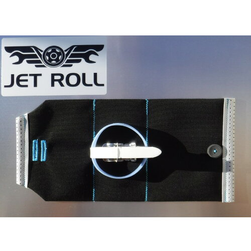 JAN 4560295510463 JETROLL/ジェットロール 自転車用バッグ関連 JETROLL2 W/JB BLACK/ SILVER/ TUQ/ WHITE ミズタニ自転車株式会社 スポーツ・アウトドア 画像