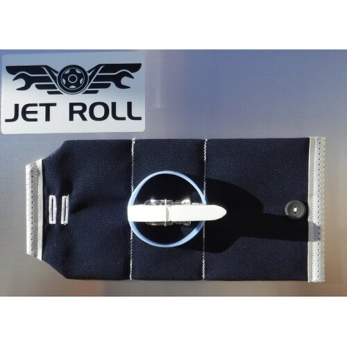 JAN 4560295510517 JETROLL/ジェットロール 自転車用バッグ関連 JETROLL2 W/JB NAVY/SILVER/ WHITE/ WHITE ミズタニ自転車株式会社 スポーツ・アウトドア 画像