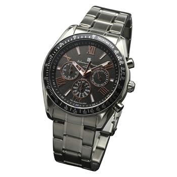 JAN 4560338463152 サルバトーレマーラ SALVATORE MARRA 腕時計 ソーラー クロノグラフ SM15116-SSBKPG ブラック メンズ 株式会社エス・ケイ・インターナショナル 腕時計 画像
