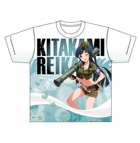 JAN 4560349032811 アイドルマスターMILLIONLIVE！ フルグラフィックTシャツ 北上麗花 Mフリーサイズ LUXENT 株式会社LUXENT CD・DVD 画像