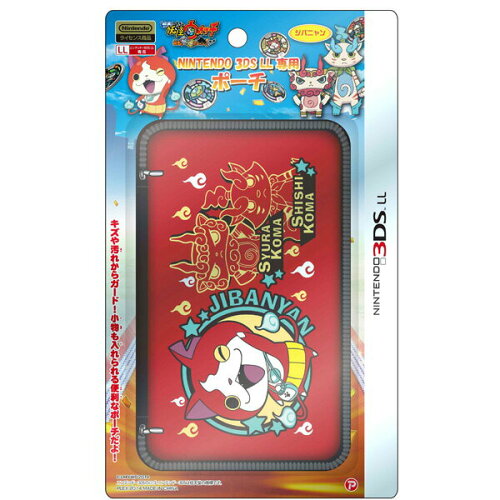 JAN 4560355786104 Game Accessory Nintendo 3DS LL / 映画妖怪ウォッチ ニンテンドー3dsll専用ポーチ 株式会社マックスリミテッド テレビゲーム 画像