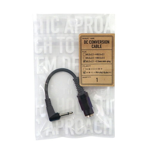 JAN 4560434335117 Free The Tone DC CONVERSION CABLE CP-M35CV 有限会社フリーザトーン 楽器・音響機器 画像