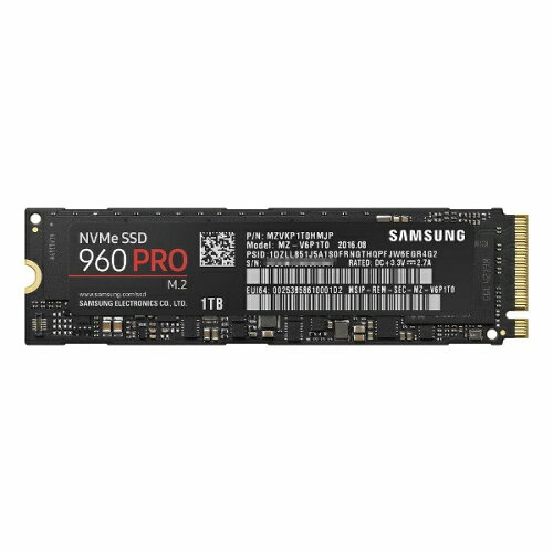 JAN 4560441093710 SAMSUNG｜サムスン MZ-V6P1T0B/IT 内蔵SSD 960 PRO 1TB /M.2 ITGマーケティング株式会社 パソコン・周辺機器 画像