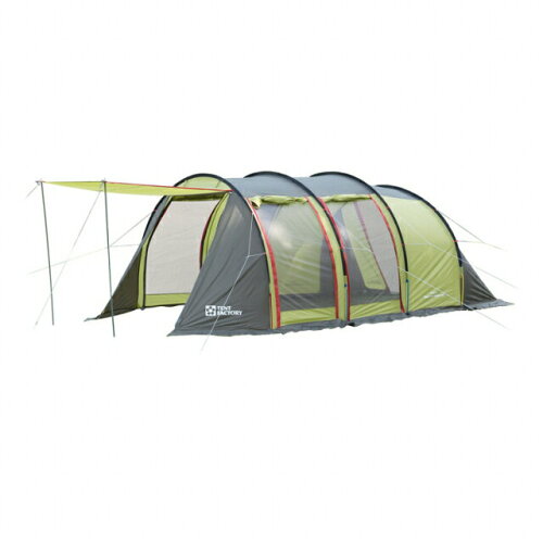 JAN 4560442703571 TENT FACTORY テントファクトリー フォーシーズン トンネル 2ルームテント L アルミポール L GGR TF-4STU2A-NL 株式会社アウトサム スポーツ・アウトドア 画像