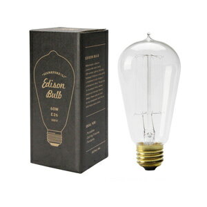 JAN 4560445365295 エジソン 電球 e26 60w Edison Bulb Signature L 60W エジソンバルブ シグネチャー L 株式会社ディテール 家電 画像