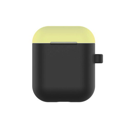 JAN 4560458173085 BELEX Naked2 Silicone Case Suit for AirPods black yellow 株式会社BELEX スマートフォン・タブレット 画像