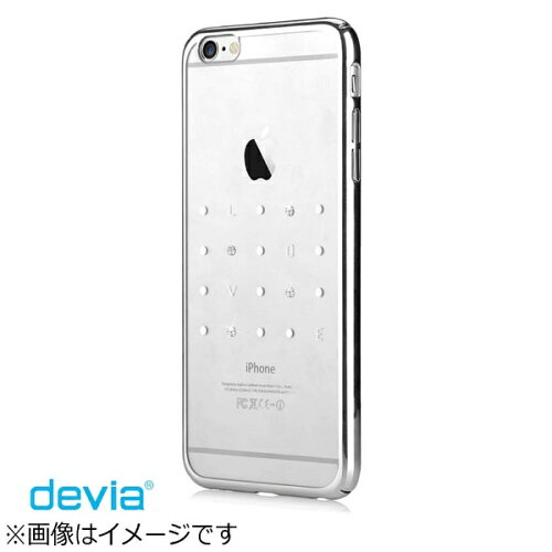 JAN 4560458179681 BELEX｜ビーレックス iPhone 6s Plus 6 Plus用 Devia Crystal Love シルバー 株式会社BELEX スマートフォン・タブレット 画像