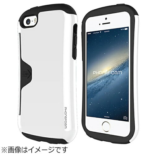 JAN 4560477832048 ROOX｜ルークス iPhone SE 第1世代 4インチ / 5s / 5用 PhoneFoam Golf Original ホワイト PHFGLOISE-WH 株式会社ROOX スマートフォン・タブレット 画像