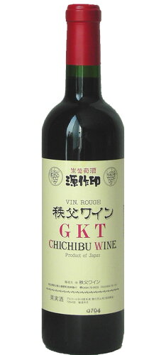 JAN 4562107092006 秩父ワイン 源作 GKT 赤 720ml 有限会社秩父ワイン ビール・洋酒 画像