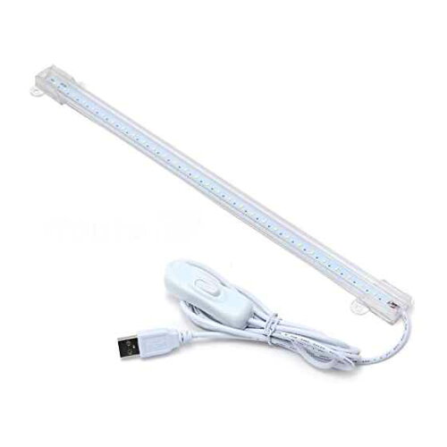 JAN 4562143447266 ルートアール 30灯 USB LED バーライト クリアカバータイプ 昼光色 RL-BAR30D 有限会社ルートアール パソコン・周辺機器 画像