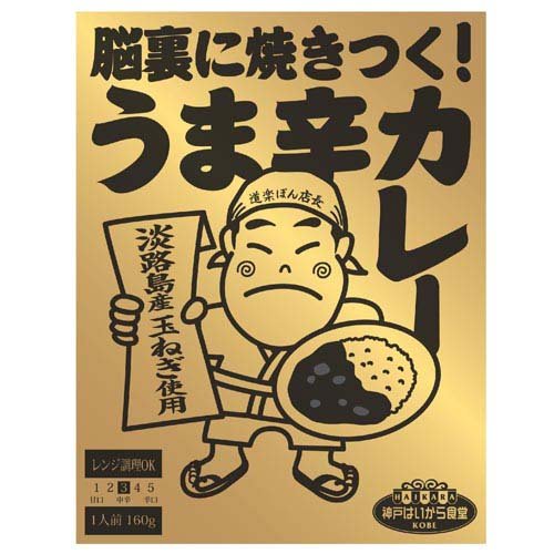 JAN 4562154321388 神戸はいから食品本舗 脳裏に焼きつく!うま辛カレー 160g 株式会社神戸はいから食品本舗 食品 画像