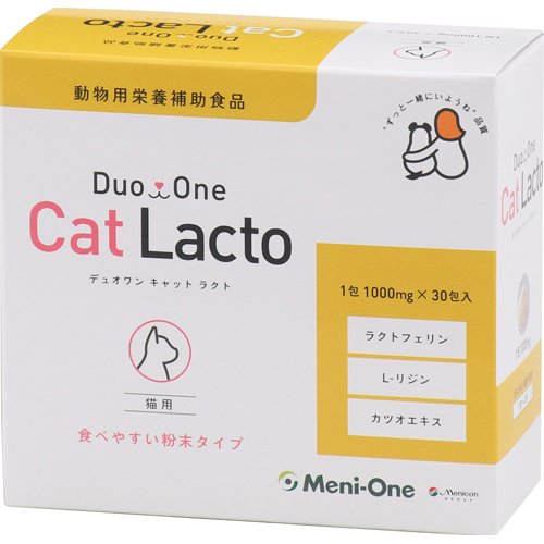 JAN 4562164190660 メニワン DUOONE Cat Lacto(30包入) 株式会社メニワン ペット・ペットグッズ 画像