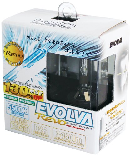 JAN 4562185004465 DELTA Direct デルタダイレクト EVOLVA Revo HIDバーナー D2R 5500K Revo Spark D-1446 株式会社サン.トリオ 車用品・バイク用品 画像