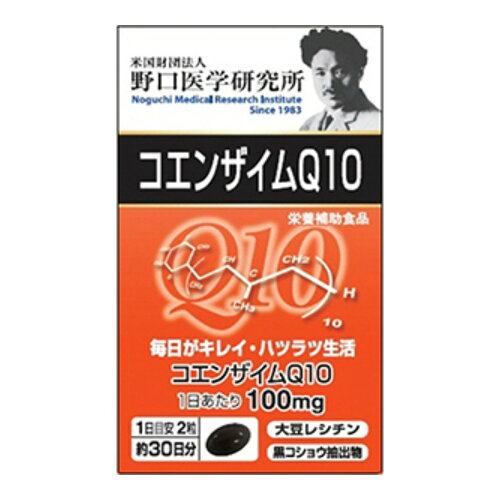 JAN 4562193140599 野口医学研究所 コエンザイムQ10(60粒) 株式会社野口医学研究所 ダイエット・健康 画像