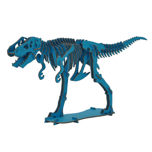 JAN 4562201014966 hacomo Dinosaur ティラノサウルス BLUE 組立式 hacomo株式会社 日用品雑貨・文房具・手芸 画像