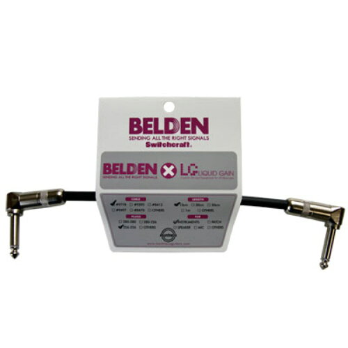 JAN 4562204647642 Montreux BELDEN パッチケーブル BELDEN #9778-15cm-LL 株式会社モントルー 楽器・音響機器 画像