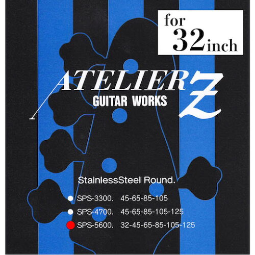 JAN 4562211286179 Atelier Z SPS-5600 for 32inch エレキベース弦 株式会社ATELIERZギターワークス 楽器・音響機器 画像