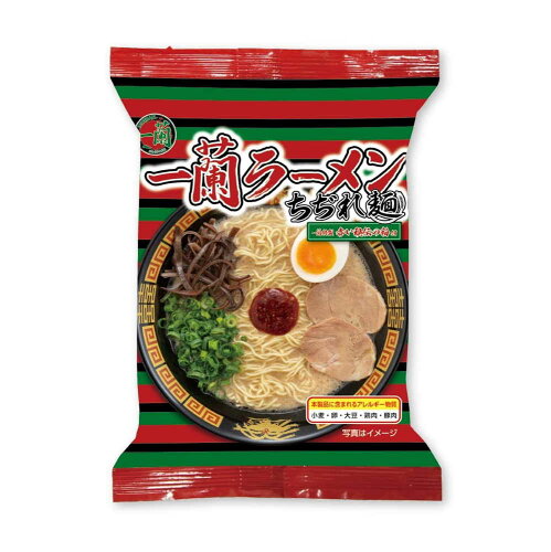 JAN 4562214822206 一蘭 ちぢれ麺 一蘭特製 赤い秘伝の粉付 1食 133g 株式会社一蘭 食品 画像