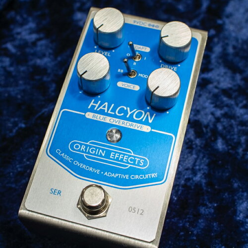 JAN 4562218734710 翌日配達 Halcyon Blue Overdrive ORIGIN EFFECTS 株式会社宮地商会 楽器・音響機器 画像