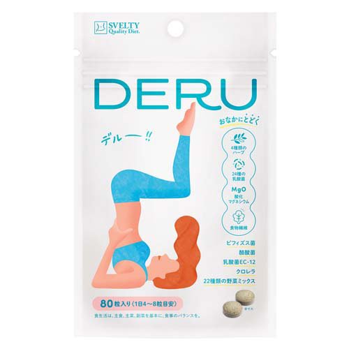 JAN 4562228801778 スベルティ DERU(デルー)(80粒) 株式会社イムノス ダイエット・健康 画像