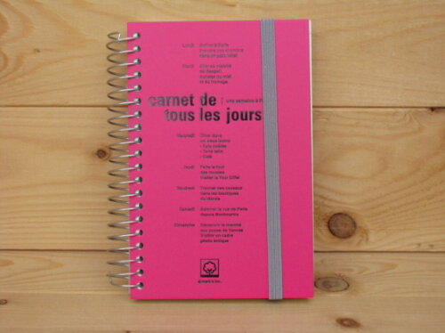 JAN 4562230187020 マークス リングノート/デイズミニ(ピンク) DAY-NB6-PK 株式会社ナレッジ・デザイン 日用品雑貨・文房具・手芸 画像