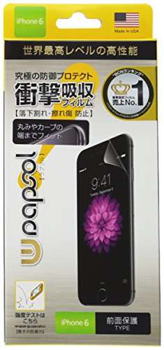 JAN 4562355298960 Wrapsol ラプソル 衝撃吸収フィルム 液晶保護 iPhone 6 対応 A002-IP647FT 株式会社INNOVAGLOBAL パソコン・周辺機器 画像