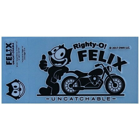 JAN 4562360283319 FELIX THE CAT フェリックスザキャット ステッカー・デカール ステッカー タイプ：Righty-O！ 株式会社オリオンエース 車用品・バイク用品 画像