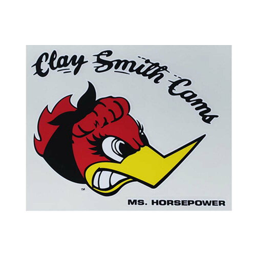 JAN 4562360292526 Clay Smith クレイスミス Ms Horsepower ステッカー タイプ：右向き 株式会社オリオンエース 車用品・バイク用品 画像