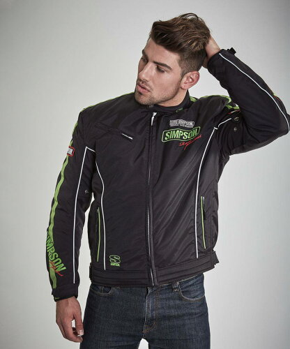 JAN 4562363254996 SIMPSON シンプソン ライディングジャケット NSW-1904 Urban Racing Jacket アーバン レーシングジャケット サイズ：4L トレーダーハウス株式会社 車用品・バイク用品 画像