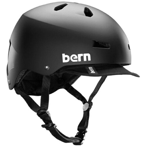 JAN 4562368709989 BERN｜バーン 17bern MACON VISOR MATTE BLACK 株式会社ワイティーエス スポーツ・アウトドア 画像