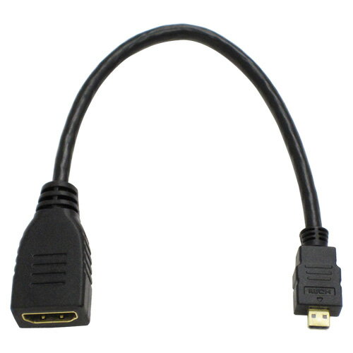 JAN 4562412833462 ainex HDMI-HDMIマイクロ変換ケーブル AMC-UHD 株式会社アイネックス パソコン・周辺機器 画像
