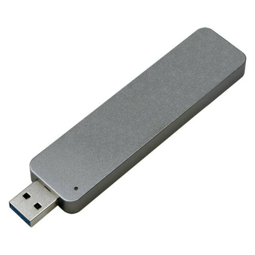 JAN 4562412835831 ainex HDE-15 SSDケース USB3.1Gen2対応 M.2 NVMe シルバー 株式会社アイネックス パソコン・周辺機器 画像