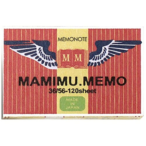 JAN 4562415163016 日本製墨書遊｜Nihon Seiboku Shoyu マミム．メモ アメリカンビンテージ 025 SMN-0180-025 株式会社日本製墨書遊 日用品雑貨・文房具・手芸 画像